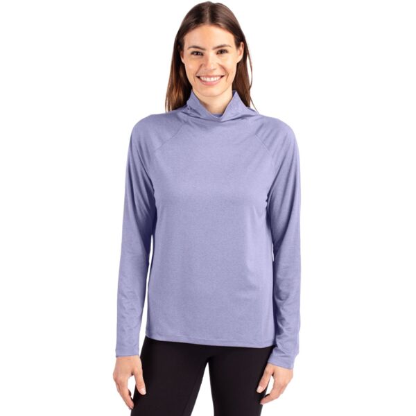 Cutter & Buck Cutter & Buck Coastline Epic Comfort Eco Recycled Womens Funnel Neck LCK00183 Cutter & Buck Coastline Epic Comfort Eco Recycled Womens Funnel Neck Thumbnail