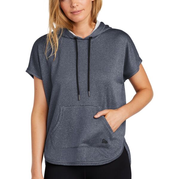 New Era Women's Performance Terry Short Sleeve Hoodie LNEA533 Women's Performance Terry Short Sleeve Hoodie Thumbnail