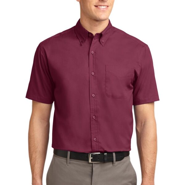 Port Authority Tall Short Sleeve Easy Care Shirt TLS508 Tall Short Sleeve Easy Care Shirt Thumbnail