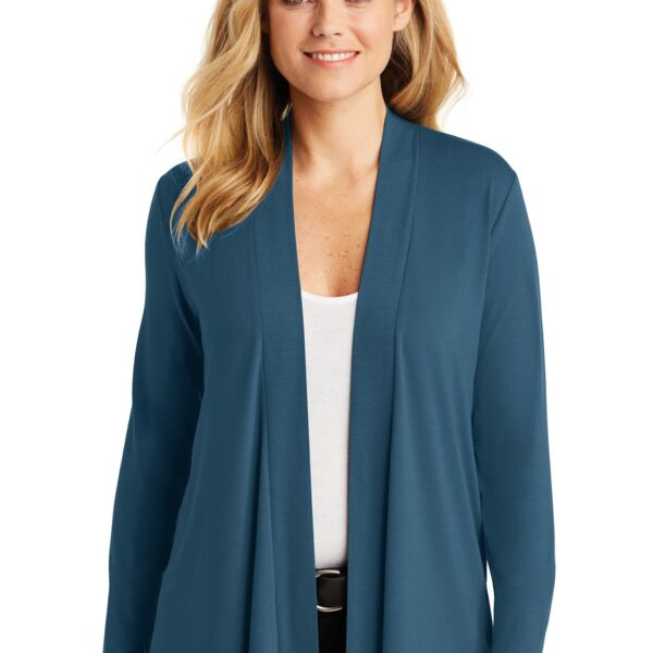 Port Authority Ladies Concept Open Cardigan L5430 Ladies Concept Open Cardigan Thumbnail