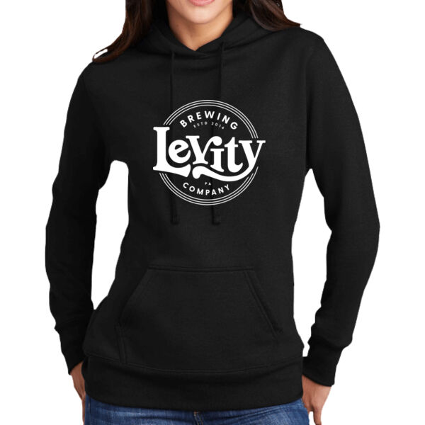 LB - Ladies Core Fleece Pullover Hooded Sweatshirt Thumbnail
