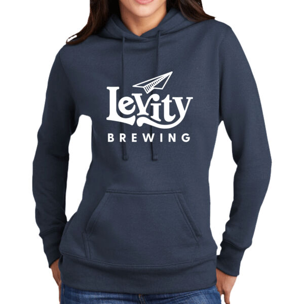 LB - Ladies Core Fleece Pullover Hooded Sweatshirt Thumbnail