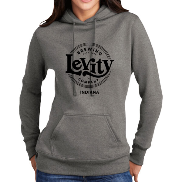 LB - Ladies Core Fleece Pullover Hooded Sweatshirt Thumbnail