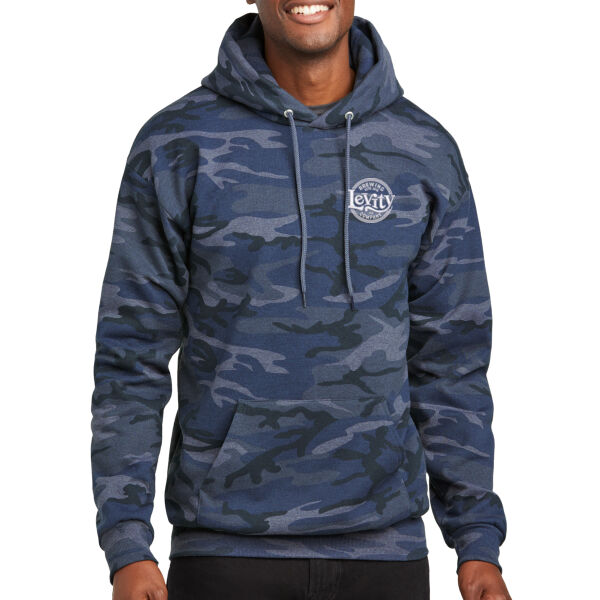LB - Core Fleece Camo Pullover Hooded Sweatshirt Thumbnail