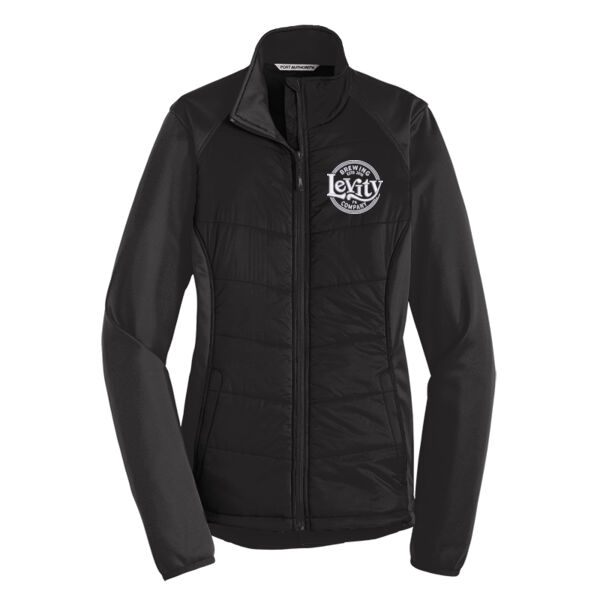 LB - Ladies Hybrid Soft Shell Jacket Thumbnail